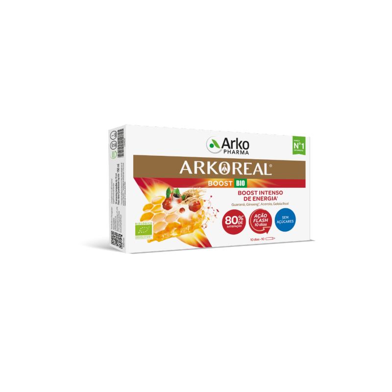Arkoreal Boost Bio Intens Energia | 10 Ampolas