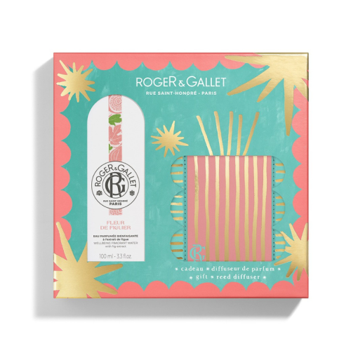 Roger&Gallet Coffret Natal 2025 Fleur de Figuier | Difusor + Água Perfumada 100ml