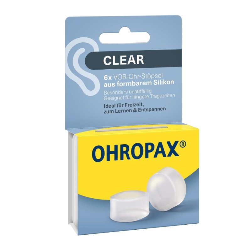 Ohropax Clear Tampoes Auric Sil Mold X6