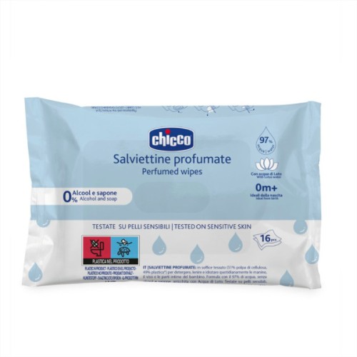 Chicco Toalhitas Perfumadas  0M+ X16 Unidades