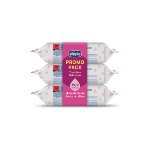 Chicco Toalhetes Delicados (X72 Unidades) Pack Triplo