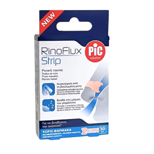 Pic Rinoflux Tiras Nasais XL 6,7X2CmX30