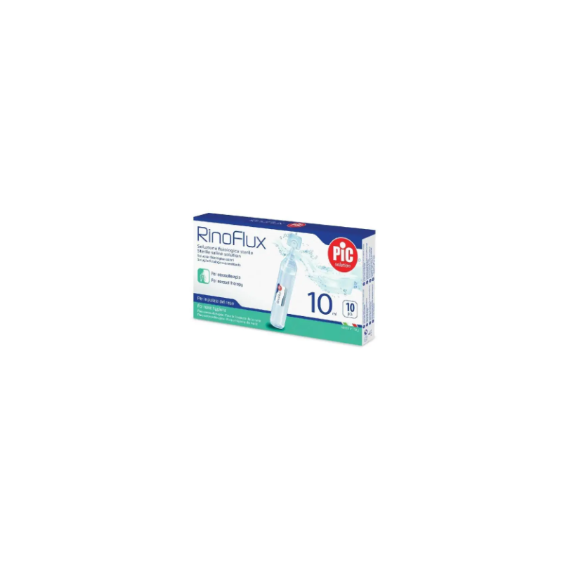Pic Rinoflux Solução Fisiologica Esteril - 10ml (X10 Unidades)