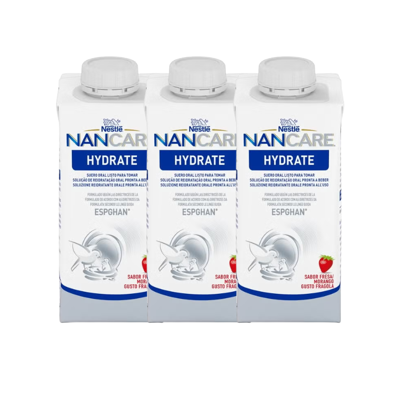 Nancare Hydrate Sol Rehidr Oral 200mlX3