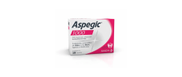 Aspegic 1000, 1800 mg x 20 pó solução oral saquetas