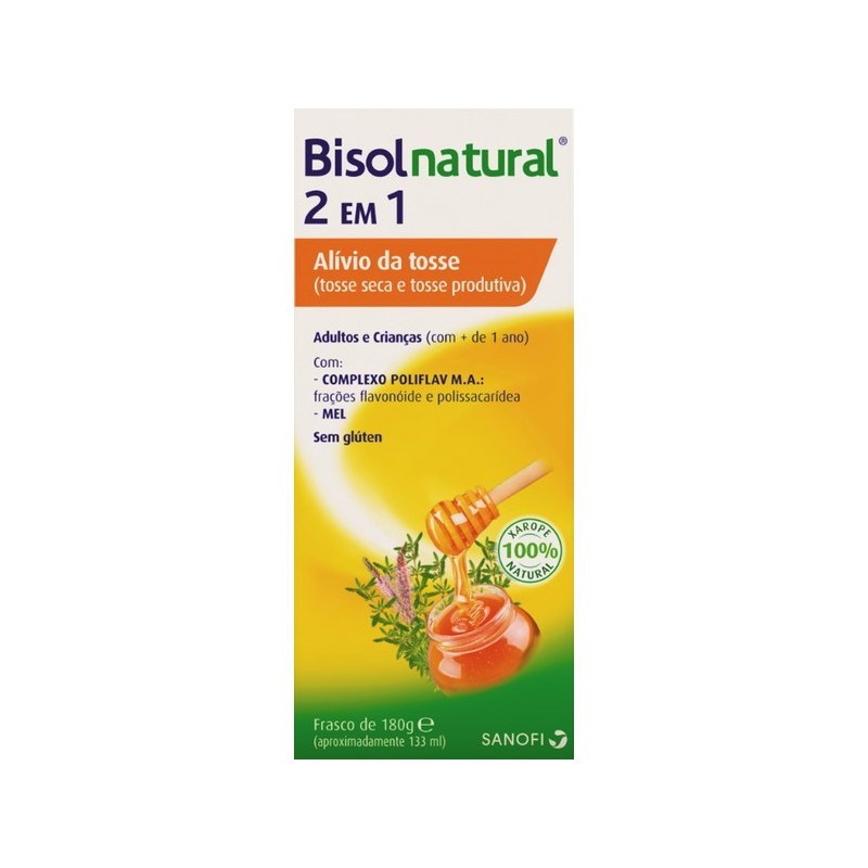 Bisolnatural 2 Em 1 Xarope (+1Ano) 133mL