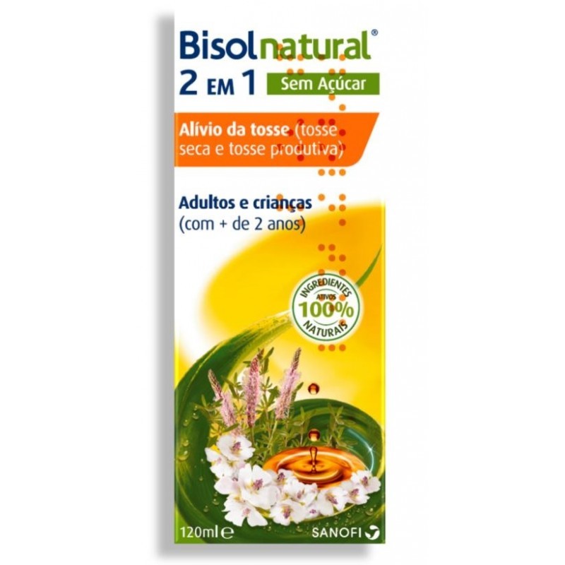 Bisolnatural 2em1 Xarope S/Acucar 120ml