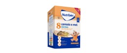 Nutribén Papa Láctea 8 Cereais e Mel +6M 600g