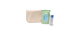 Mustela Bebé Kit Muda Fralda Bege | 60 Toalhitas + 1 Creme