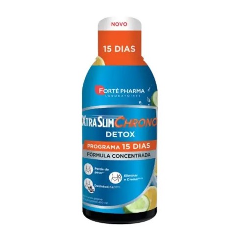 XtraSlim Chrono Detox Sol Limão-Pepino 450Ml