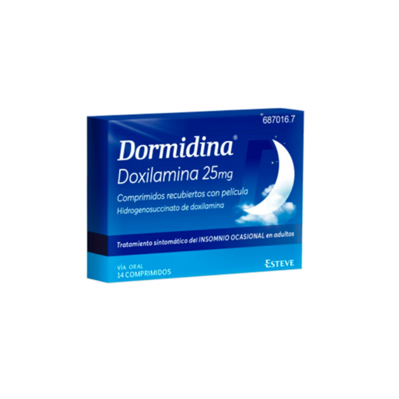 Dormidina, 25 mg x 14 comp rev