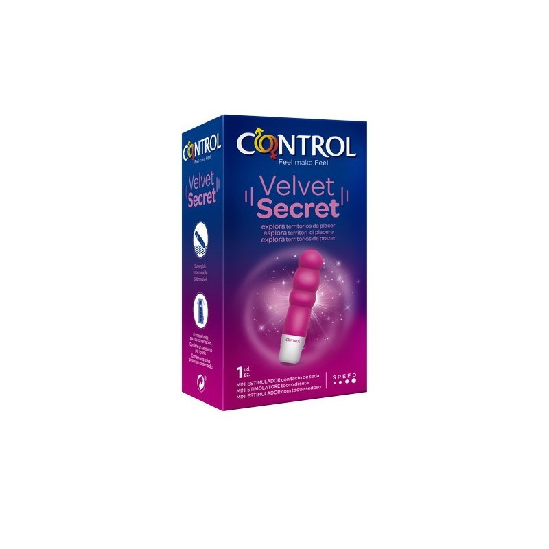 Control Estimulador Velvet Secret  Prazer e Estímulo | PharmaCaring