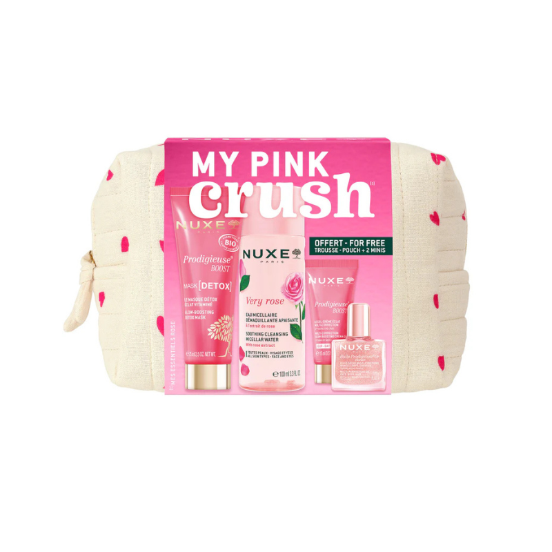 Nuxe Kit Viagem My Pink Crush 2025 | Edição Floral