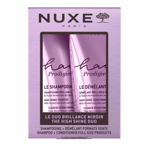 Nuxe Hair Prodigieux Efeito Brilho (Pack Champô + Amaciador)