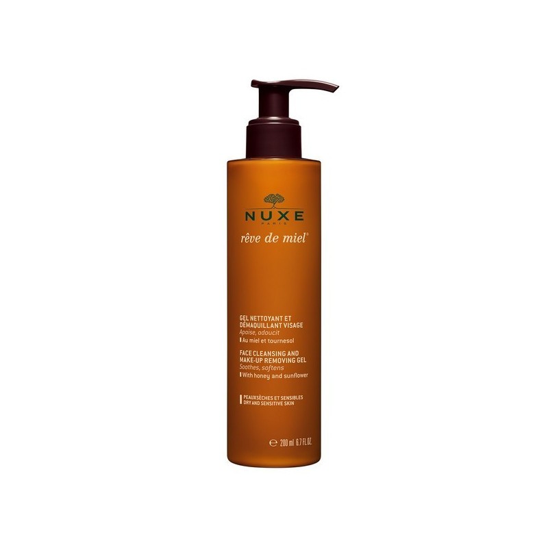 Nuxe Gel Limpeza Rosto 200ml