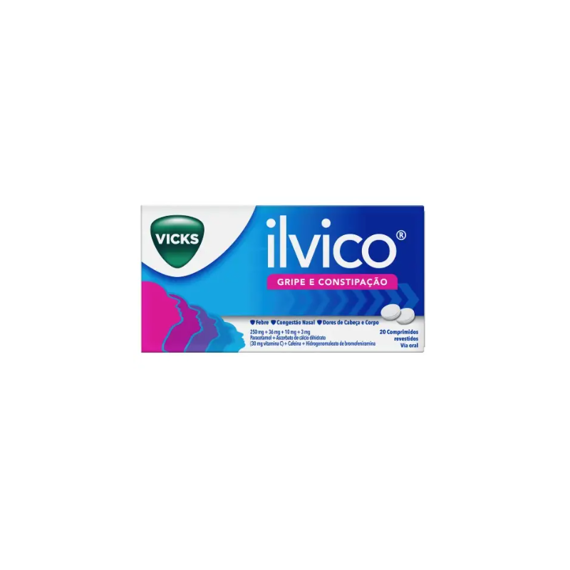 Ilvico, 250/3/10/36 mg x 20 comp rev