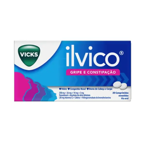 Ilvico, 250/3/10/36 mg x 20 comp rev