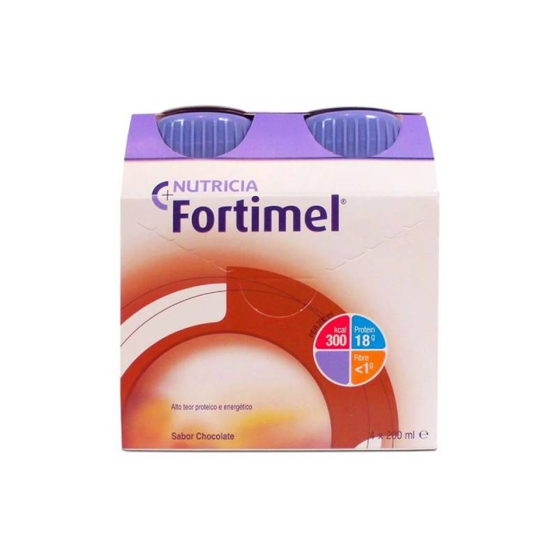 Fortimel Solução Chocolate 4x200ml | Hipercalórico
