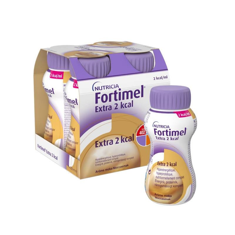 Fortimel Extra 2 kcal Café 4x200ml | Hipercalórico