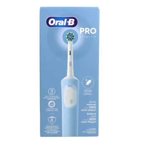 Oral B Vitality Pro Escova Elétrica Azul