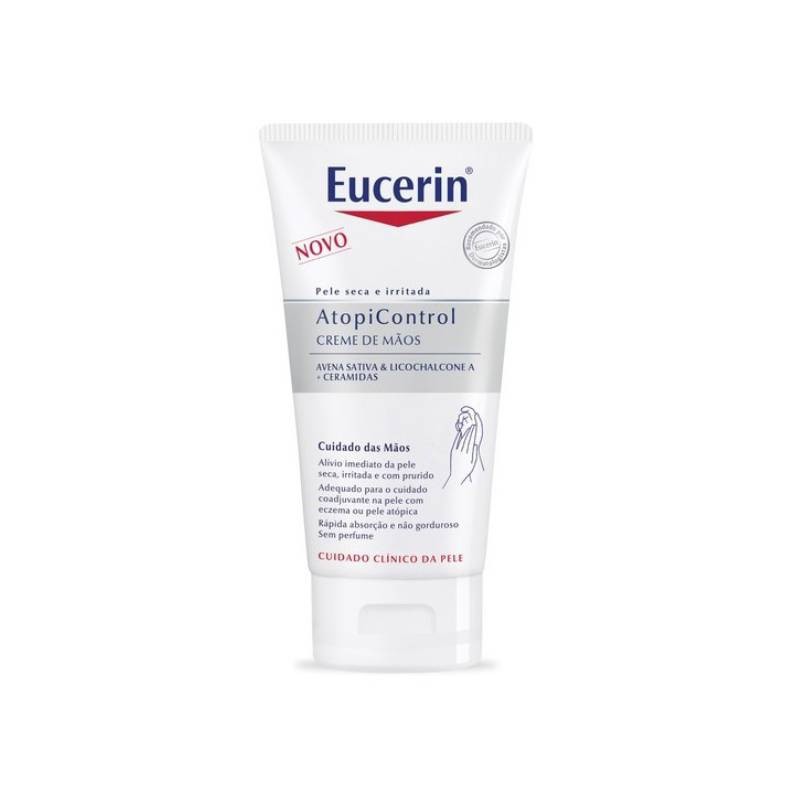 Eucerin AtopiControl Creme Mãos 75ml | Proteção Diária