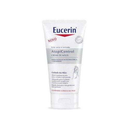 Eucerin AtopiControl Creme Mãos 75ml | Proteção Diária