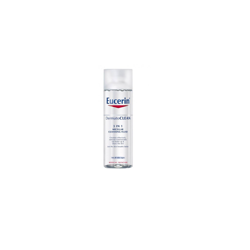 Eucerin Solução Micelar 200ml | Limpeza 3 em 1