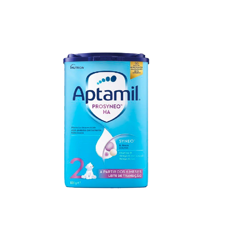 Aptamil H.A. Prosyneo 2 +6M 800g – Leite Hipoalergénico de Continuação