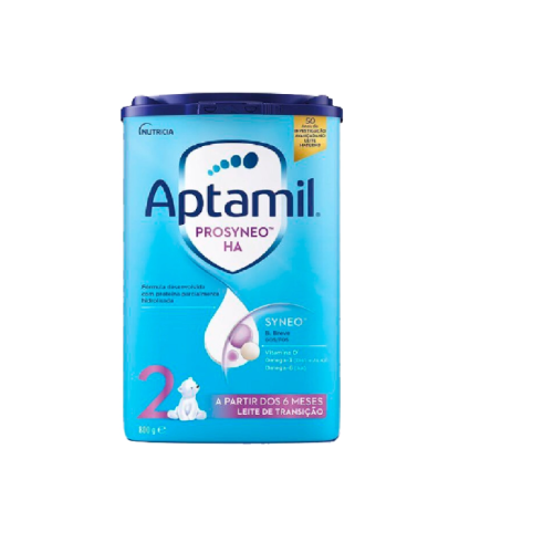 Aptamil H.A. Prosyneo 2 +6M 800g – Leite Hipoalergénico de Continuação
