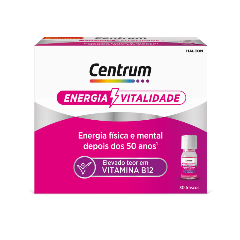 Centrum Energia & Vitalidade 50+ Frascos 30x7ml