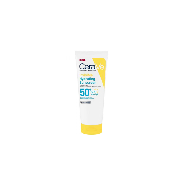 Protetor Solar CeraVe Loção Invisível Hidratante SPF50+ 177ml
