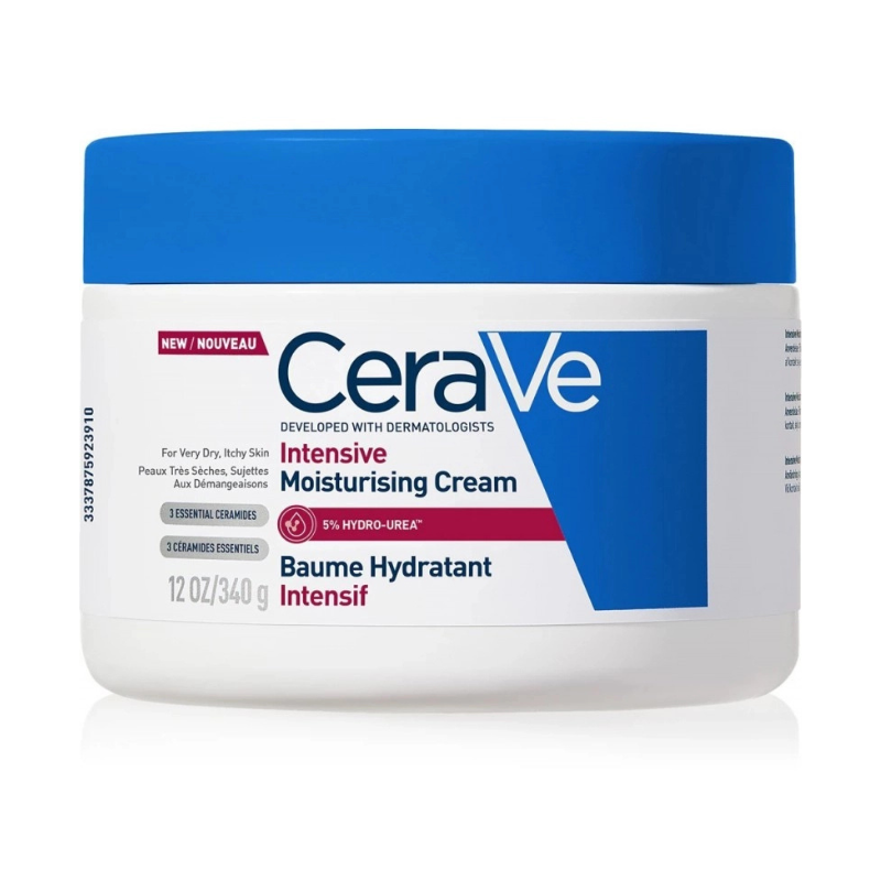 CeraVe Creme Hidratante Intensivo 340 g – Hidratação Profunda Pele Seca