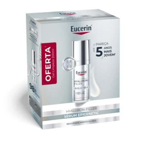 Eucerin Coffret Hyaluron-Filler Sérum Epigenetic - Rejuvenescimento Global
