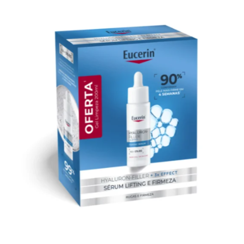Eucerin Coffret Hyaluron-Filler 3x Effect Sérum Firming – Rugas e Firmeza