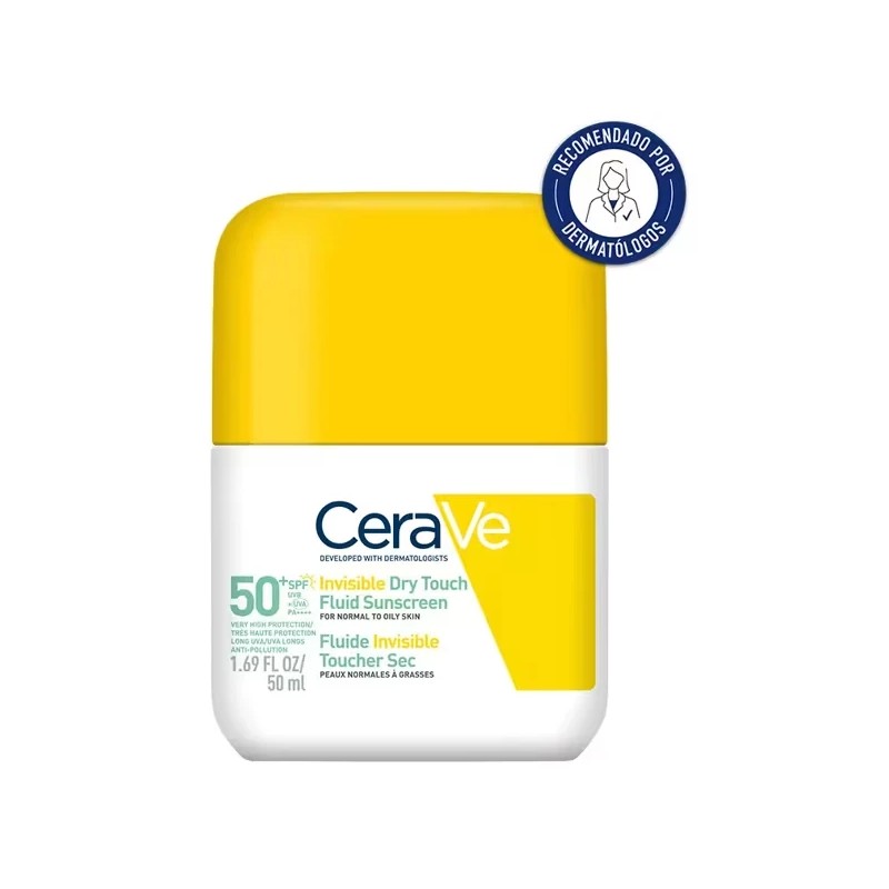 CeraVe Fluido Oil Control SPF50+ 50ml – Proteção e efeito mate