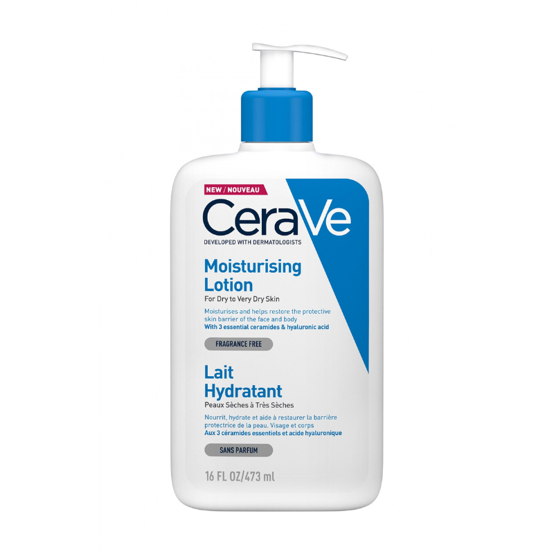 CeraVe Loção Hidratante Diária 473ml – Hidratação e proteção
