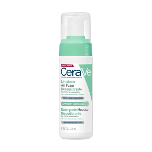 CeraVe Espuma de Limpeza Reequilibrante 148ml – Limpeza suave