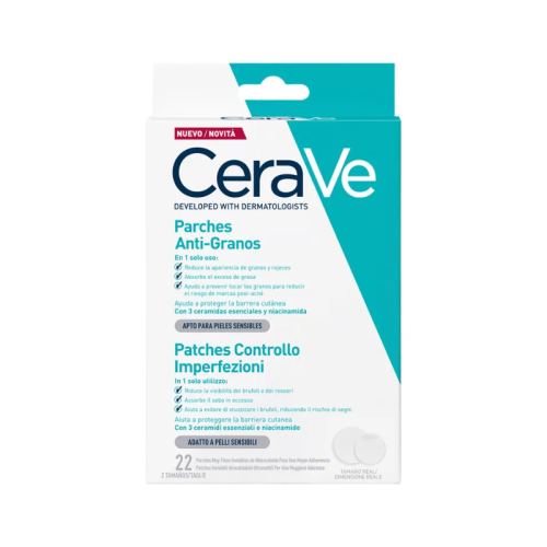 CeraVe Adesivos Anti-Borbulhas X22 – Redução de imperfeições