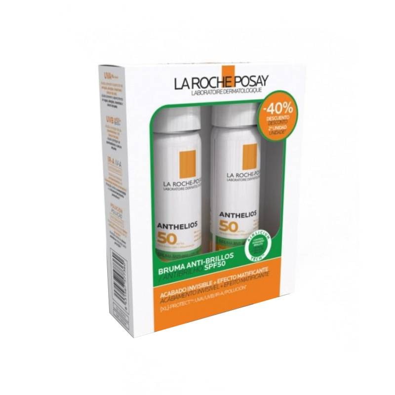 La Roche-Posay Anthelios Bruma Anti-Brilho SPF50 75ml Duo
