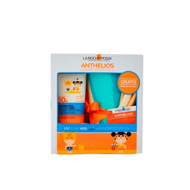 La Roche-Posay Anthelios Dermo-Pediatrics Leite SPF50+ 250ml + Oferta Poncho