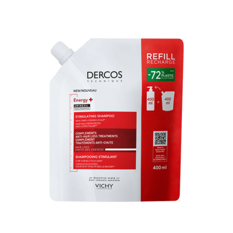Dercos Estimulante Ch Refill 400Ml