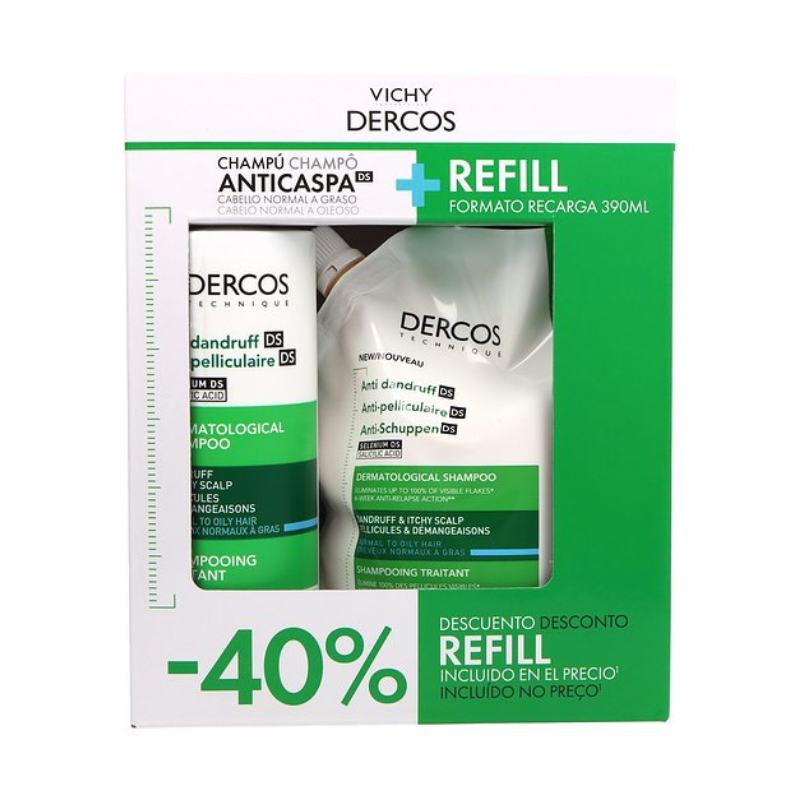 Dercos Ch Caspa Oleosa 390+Refill390 26