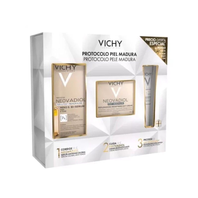 Coffret Vichy Neovadiol Replenishing + Meno 5 | Pele Madura