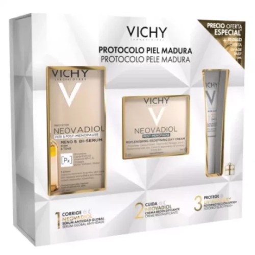 Coffret Vichy Neovadiol Replenishing + Meno 5 | Pele Madura