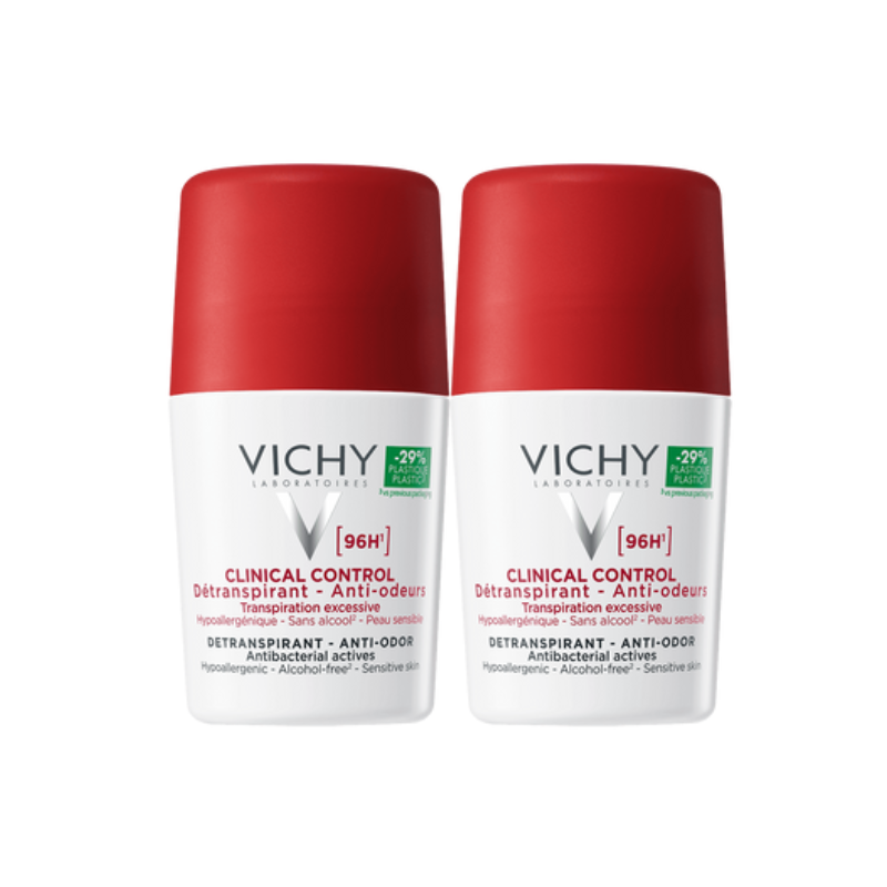Vichy Pack Clinical Control 96H Mulher Antitranspirante 2x50ml