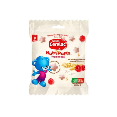 Cerelac Nutripuff Snack Framboesa7G 8M+