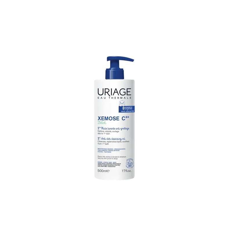 Uriage Bebe Xemose C8 1º Ol Lav 500Ml
