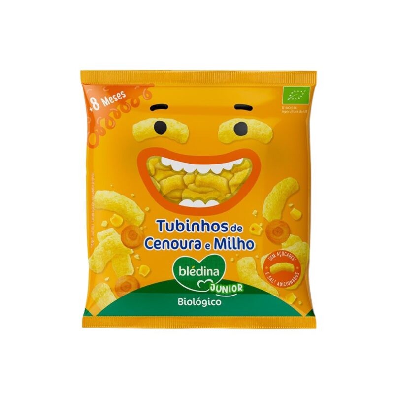 Bledina Junior Snack Cenour/Milh 20G +8M