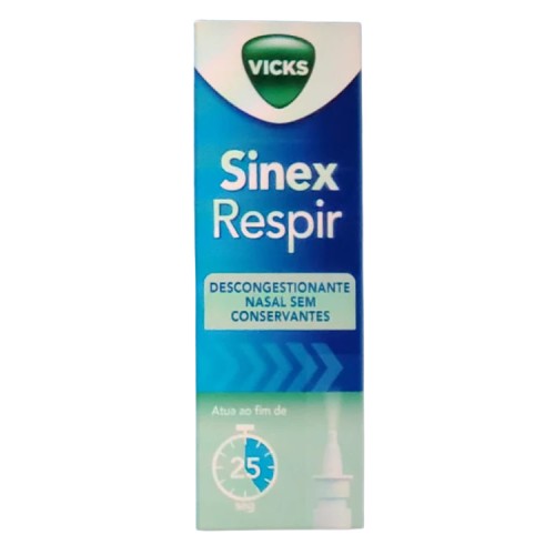 Vicks Sinex Respir , 0.5 mg/ml Frasco 10 ml Sol pulv nasal