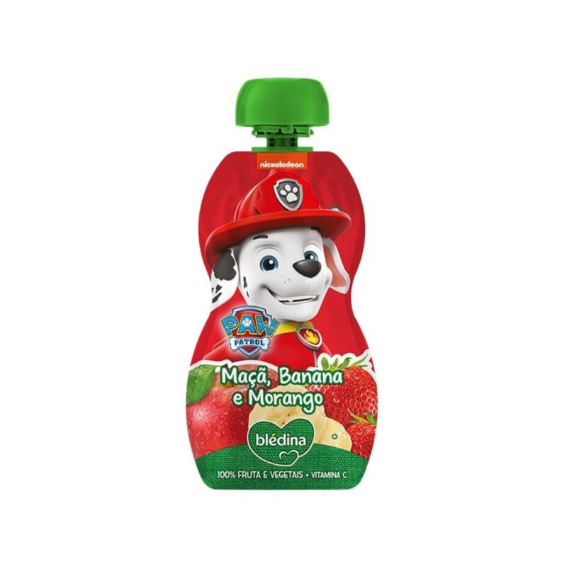 Bledina Patrulha Pata Maçã/Ban/Mor 100g